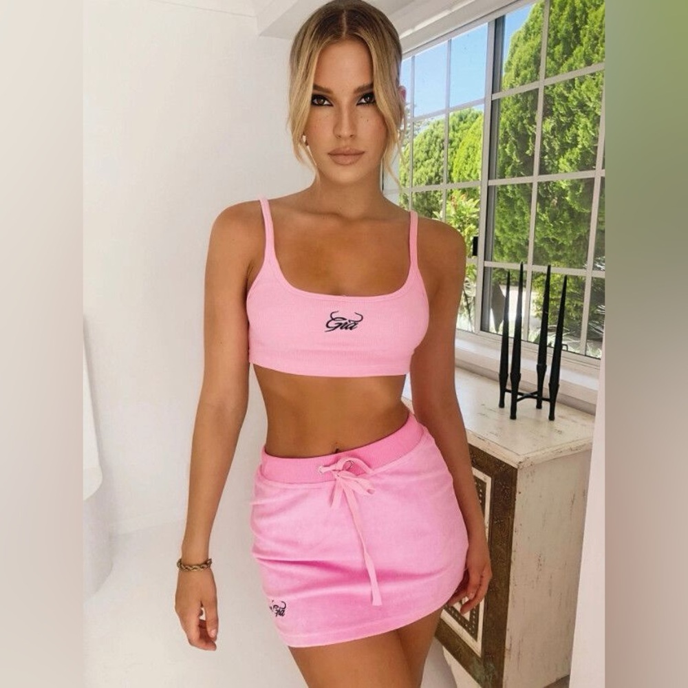 💖 I AM GIA Torres Terry Cloth Skirt 💖